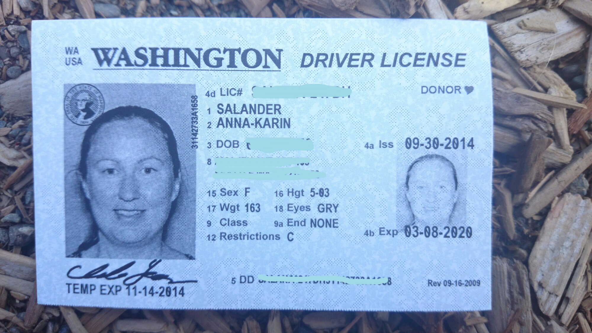 Drivers License In Washington State